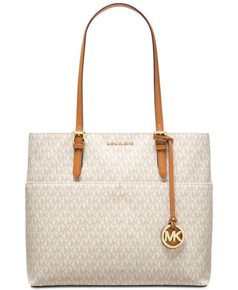 michael kors bedford large pocket tote|michael kors winston leather tote.